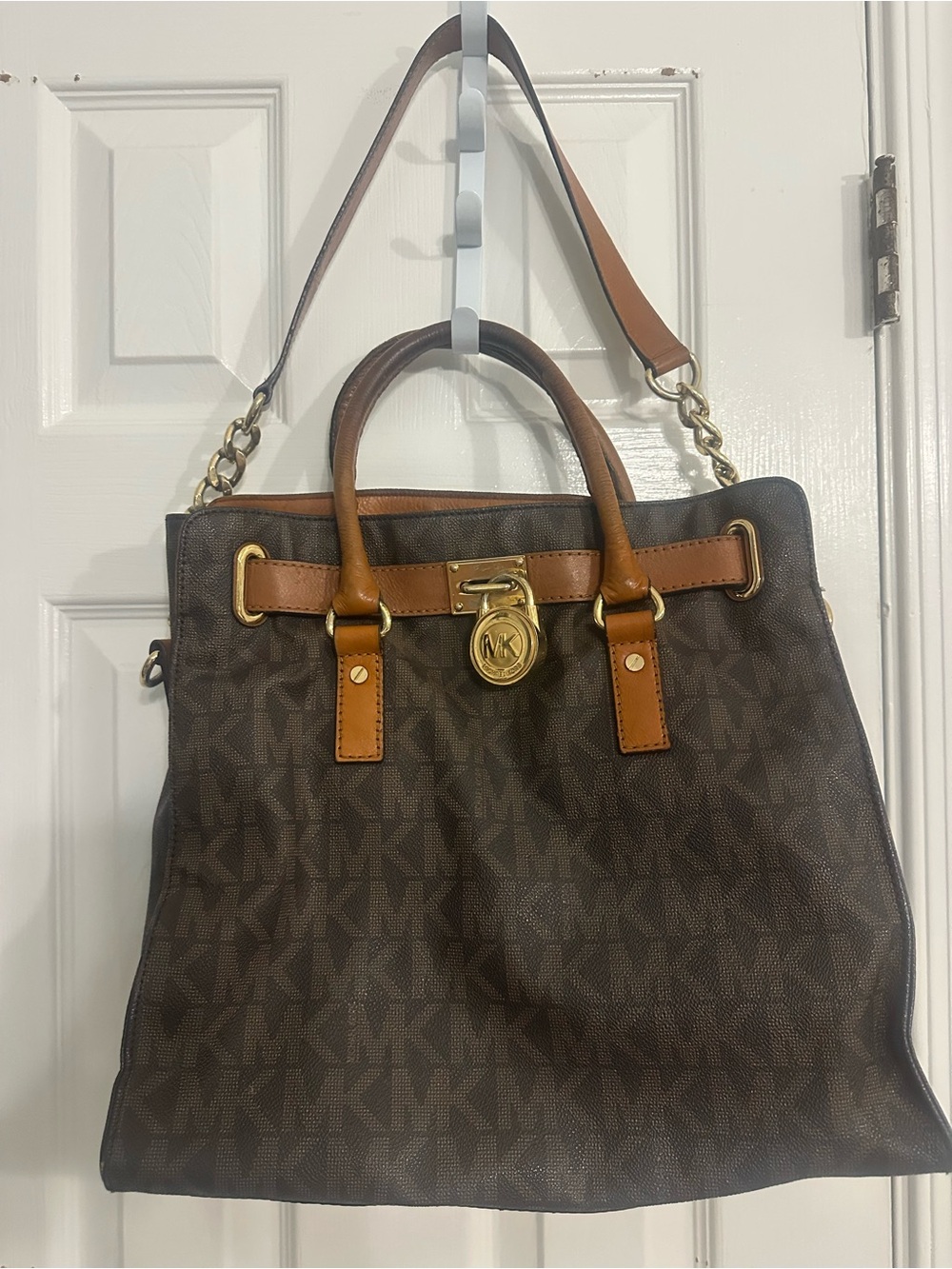 Michael Kors large brown purse